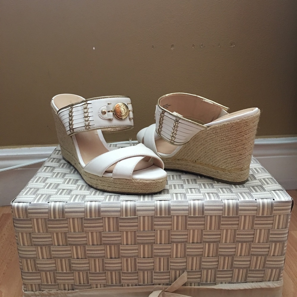 Tommy Hilfiger wedge shoes